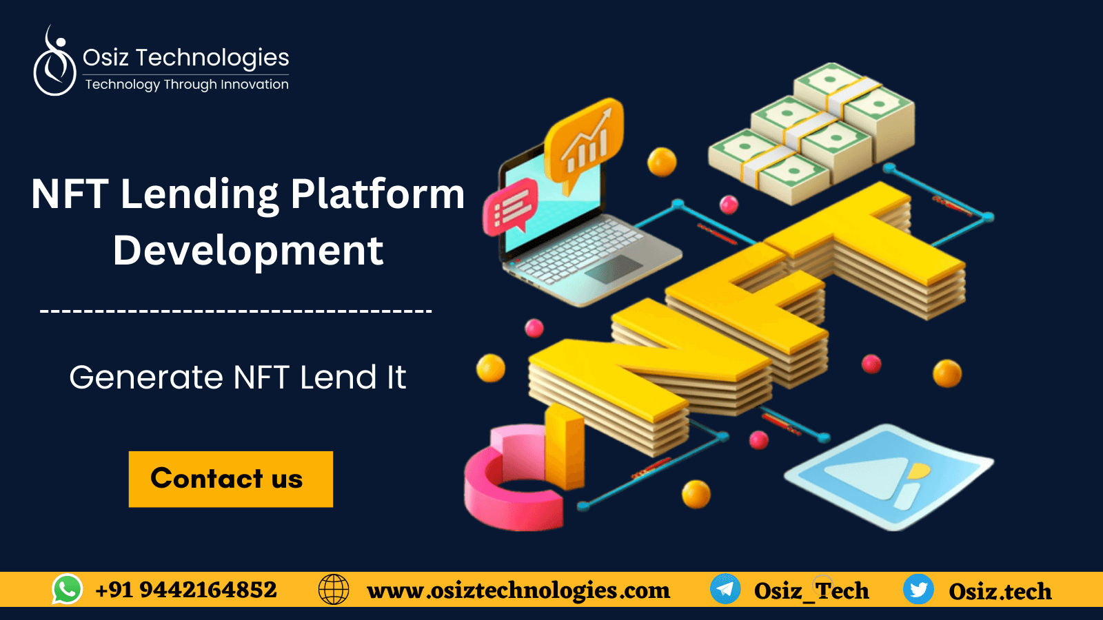 Materialize your dream of building a robust NFT lending platform with the best NFT lending platform development services 